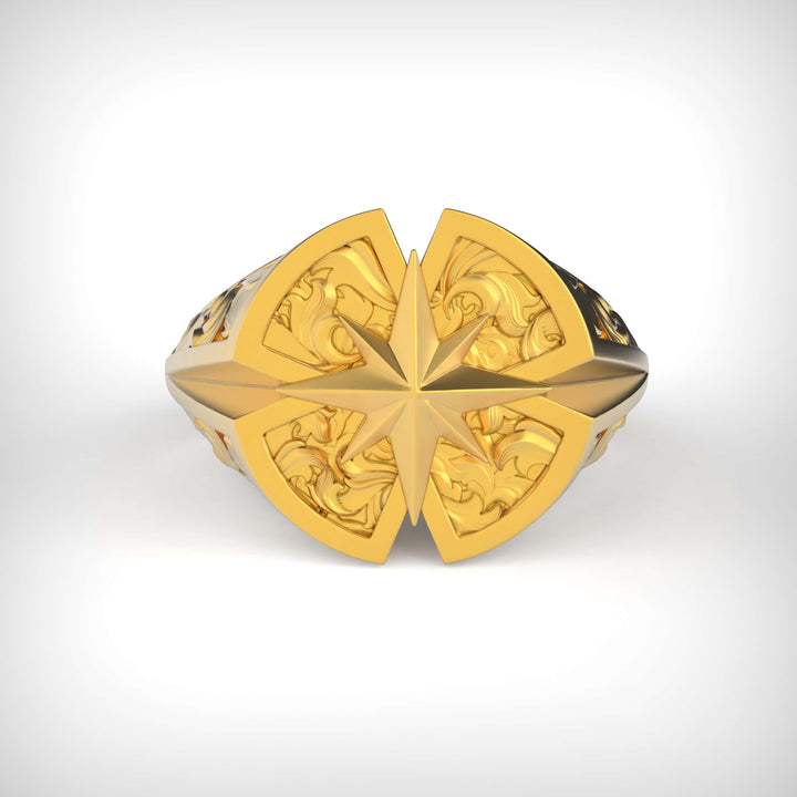 North Star Signet Ring