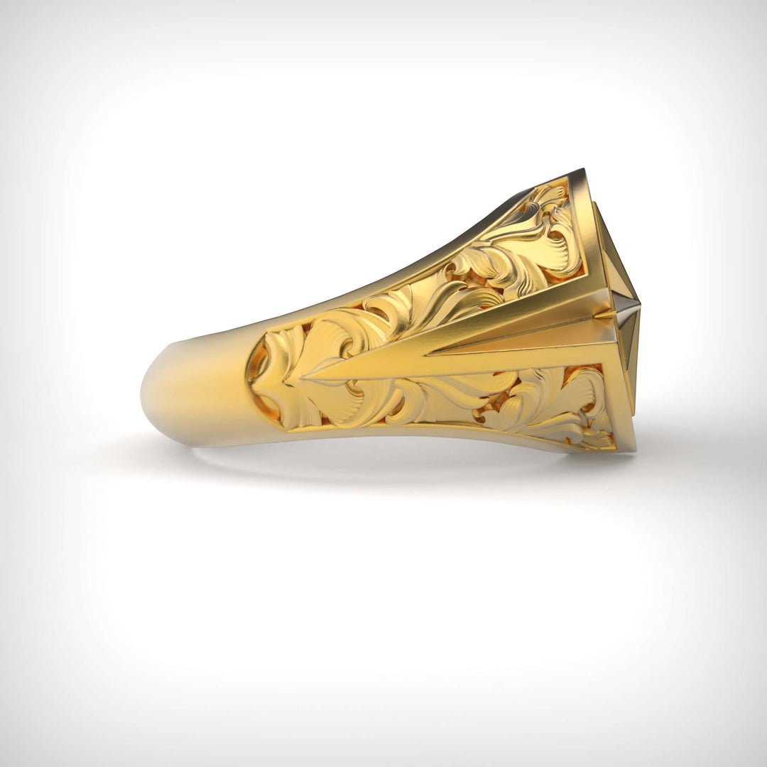 North Star Signet Ring