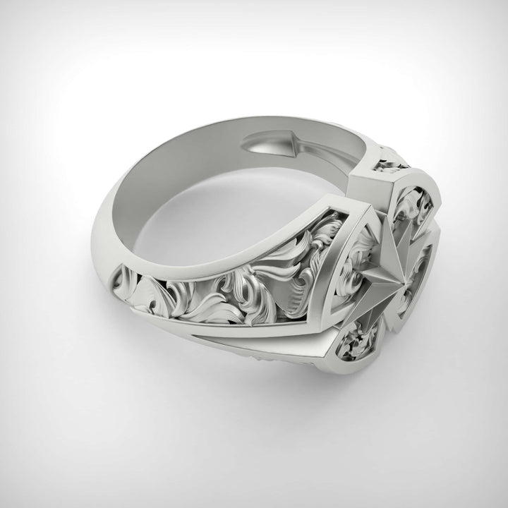 North Star Signet Ring