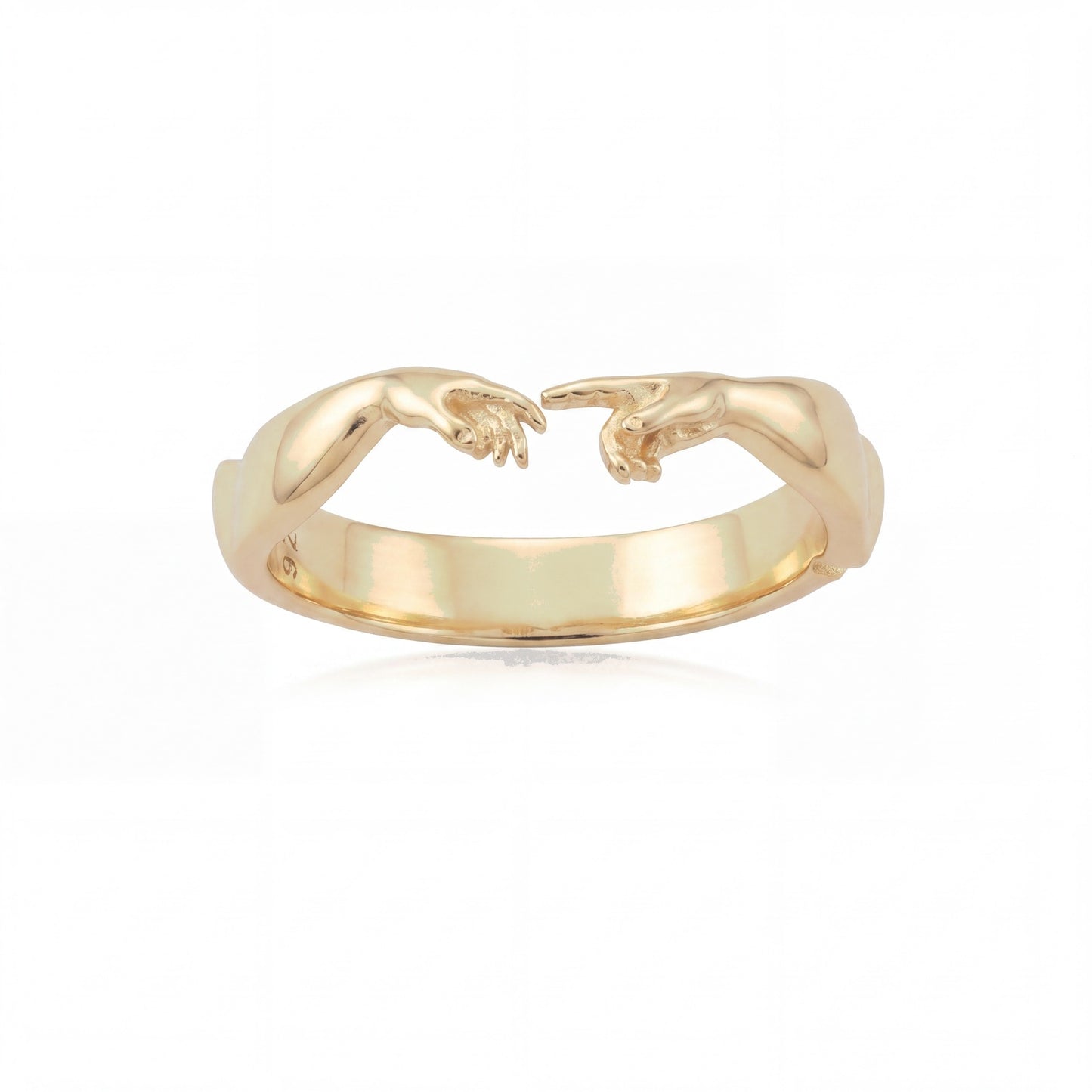 Creation Touch Hands Ring