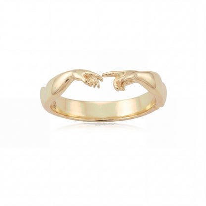 Creation Touch Hands Ring
