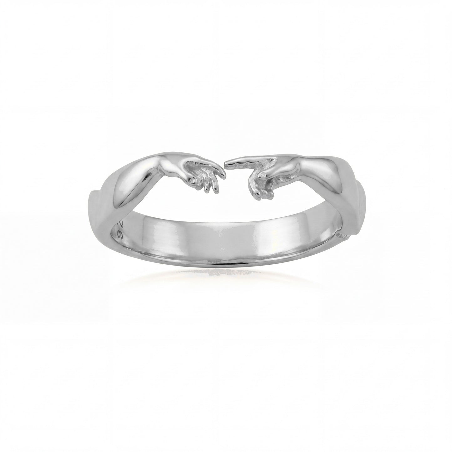 Creation Touch Hands Ring