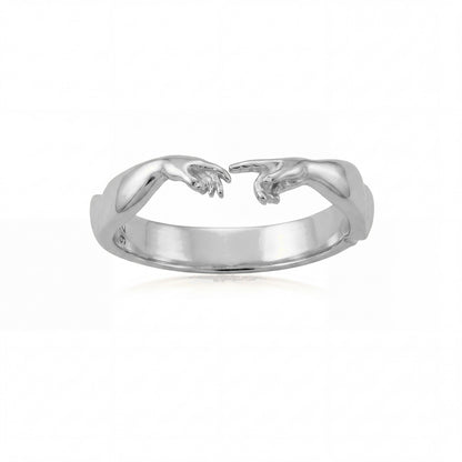 Creation Touch Hands Ring