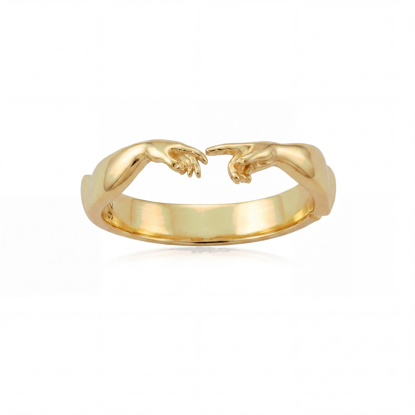 Creation Touch Hands Ring