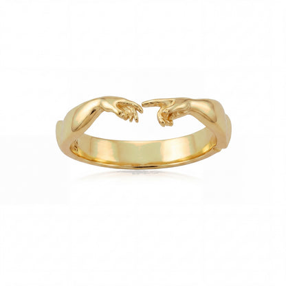 Creation Touch Hands Ring