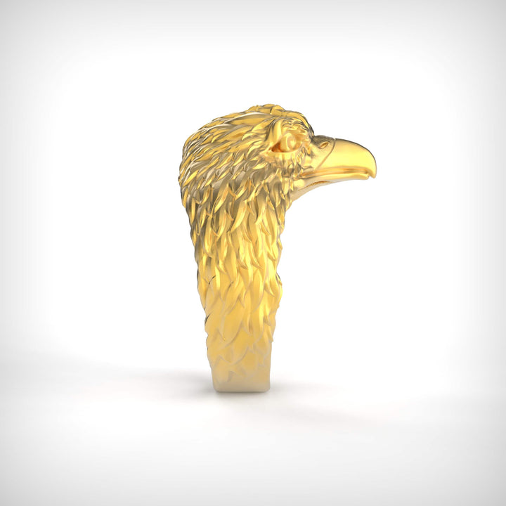 Predator Eagle Head Ring