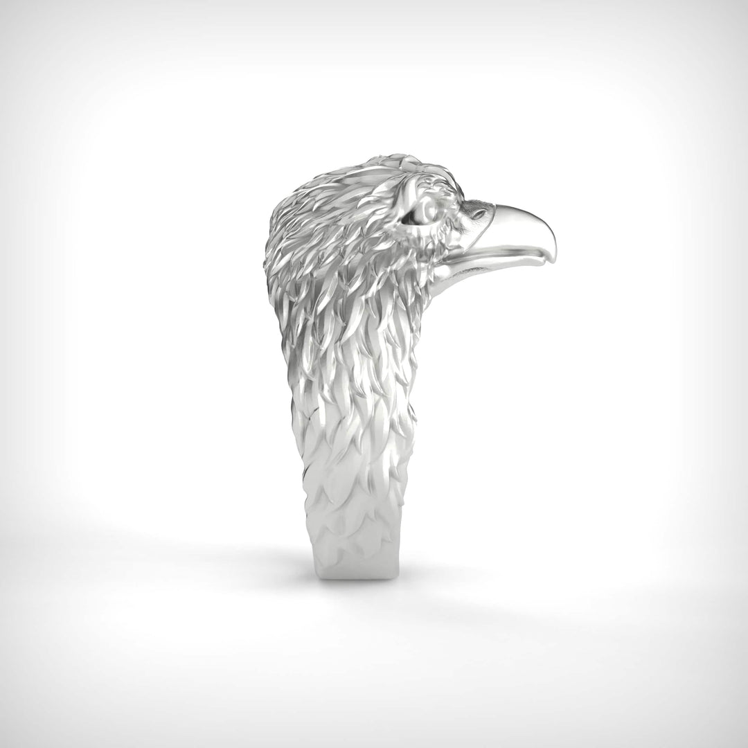 Predator Eagle Head Ring