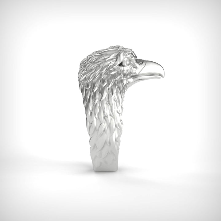 Predator Eagle Head Ring
