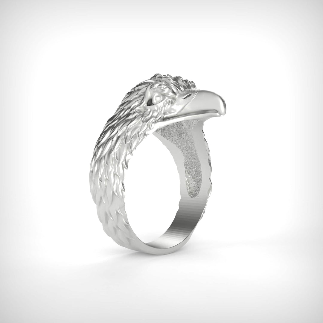 Predator Eagle Head Ring