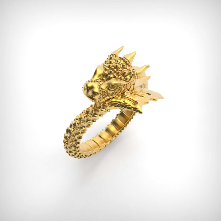 Dragonfang Wrap Ring