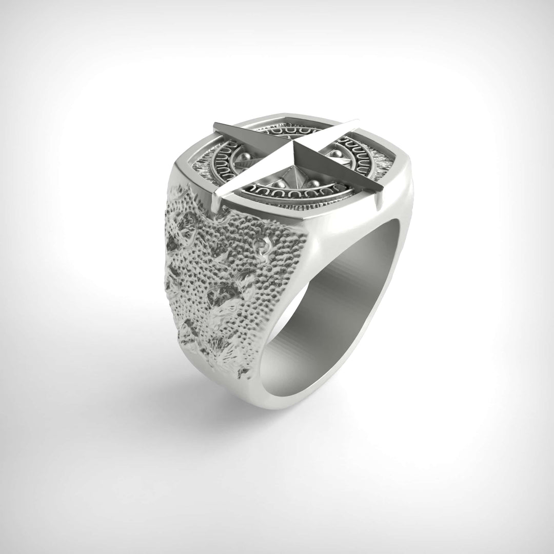 North Star Worn Signet