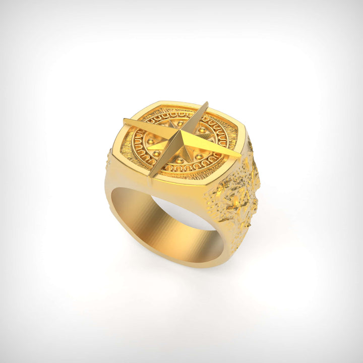 North Star Worn Signet