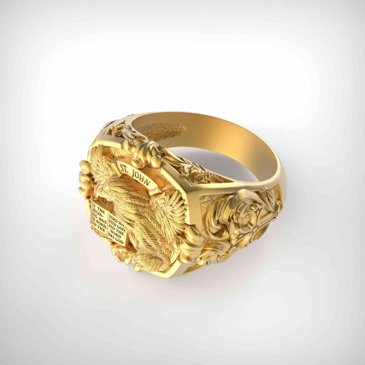 St. John Eagle Signet Ring