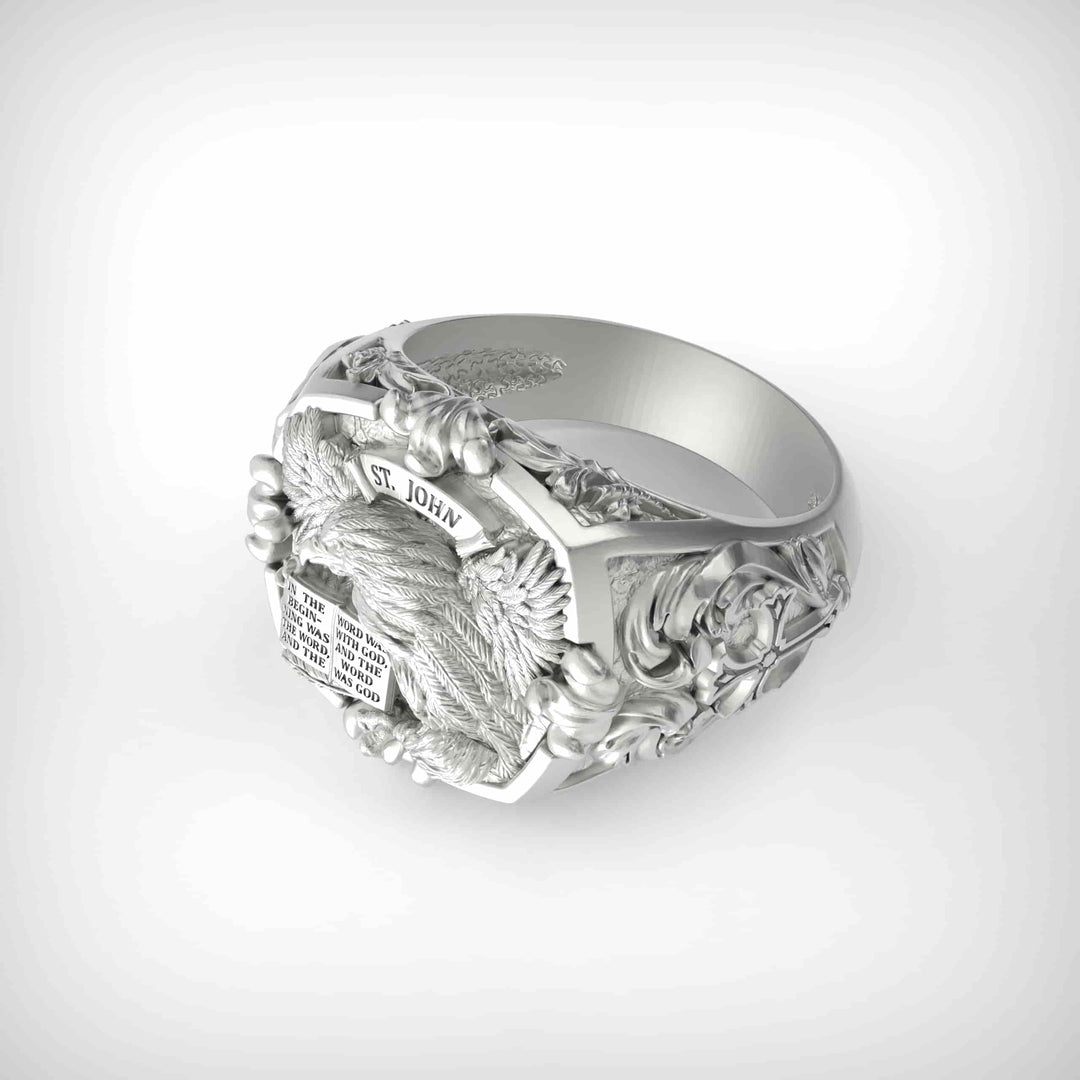 St. John Eagle Signet Ring