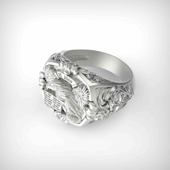 St. John Eagle Signet Ring