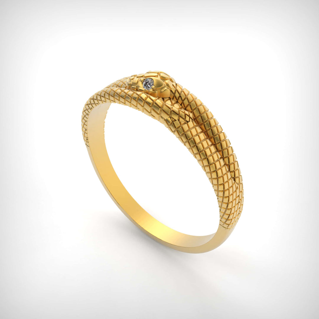 Minimal Snake Coil Ring