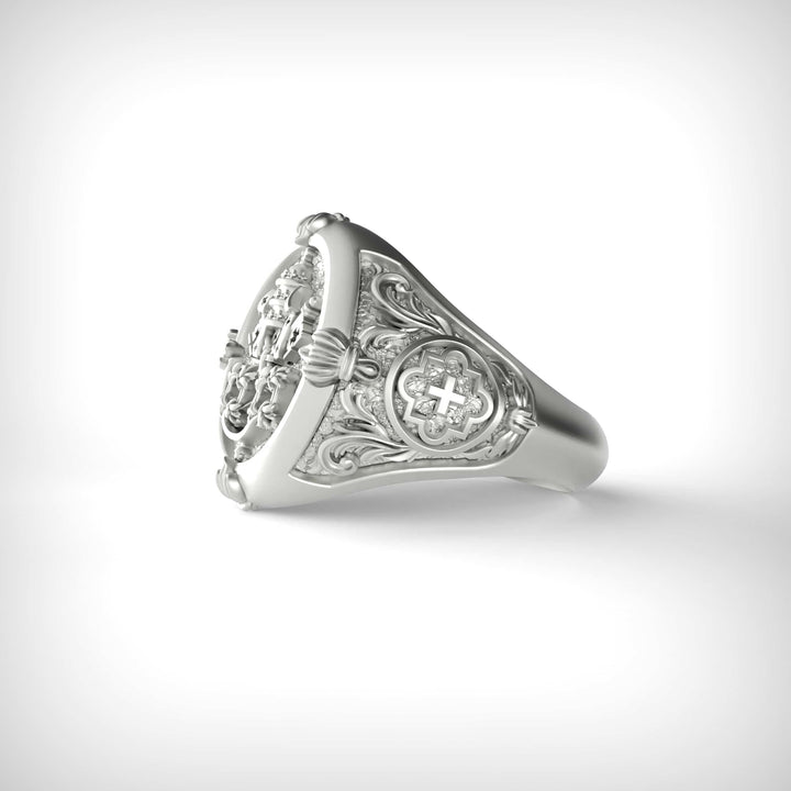 Saint Peter’s Keys Signet Ring