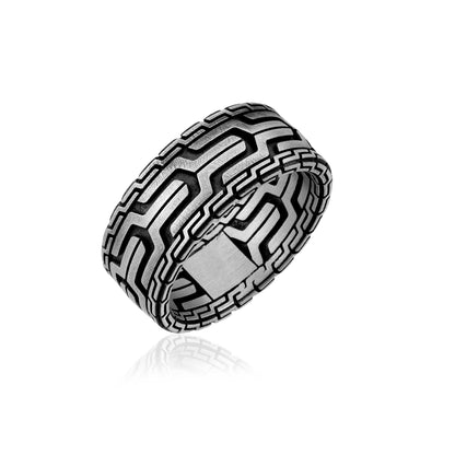 925 Sterling Silver Oxidized
