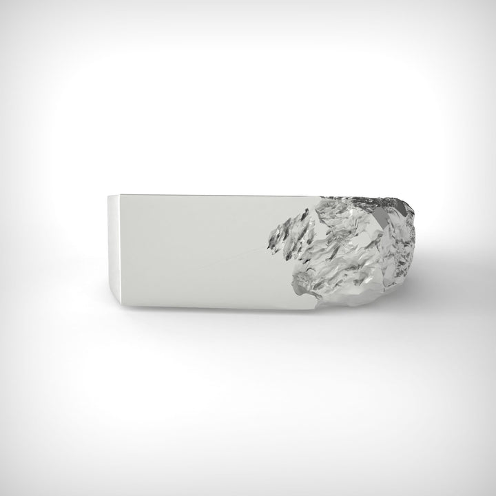 Fractured Stone Edge Ring