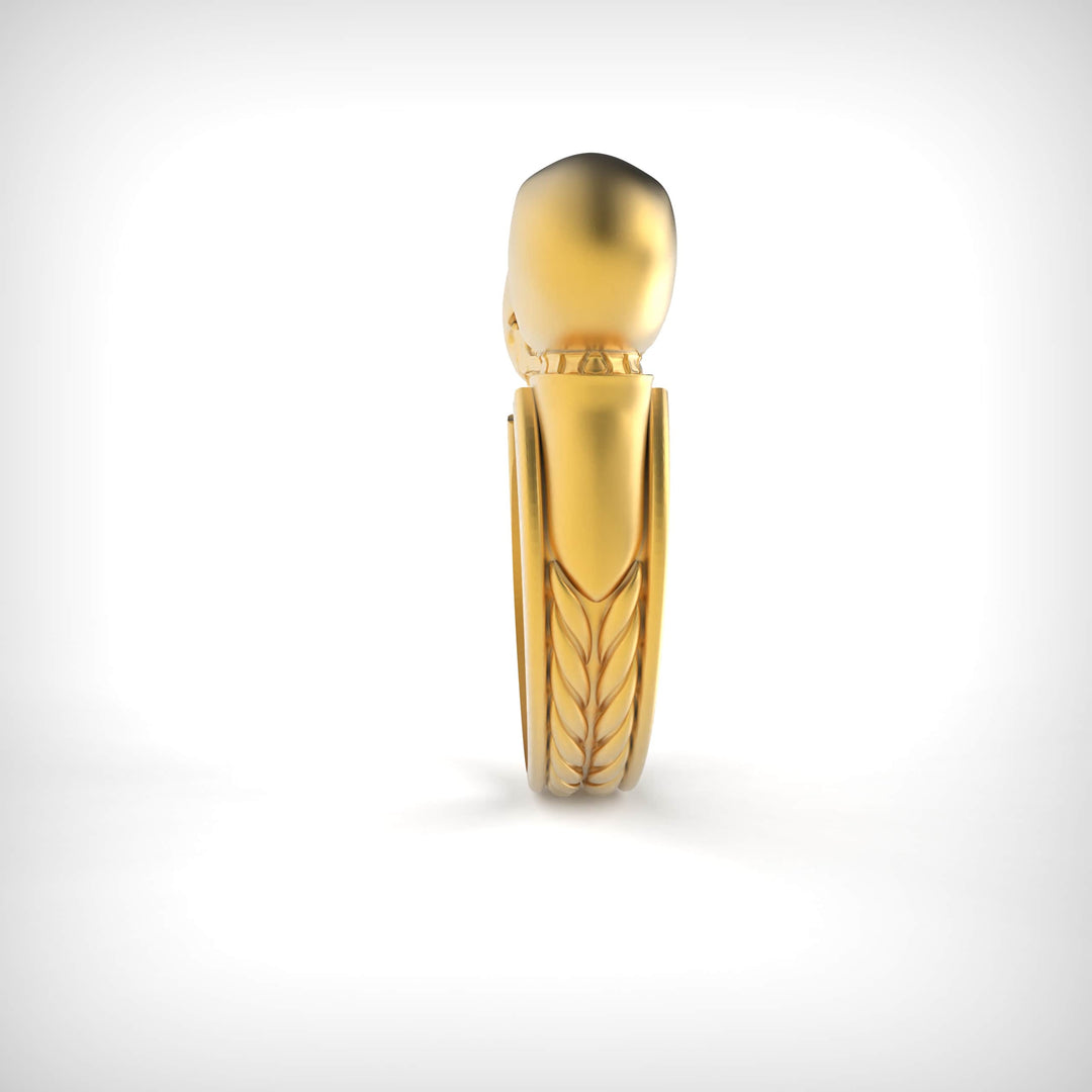 Twin Skull Bond Ring