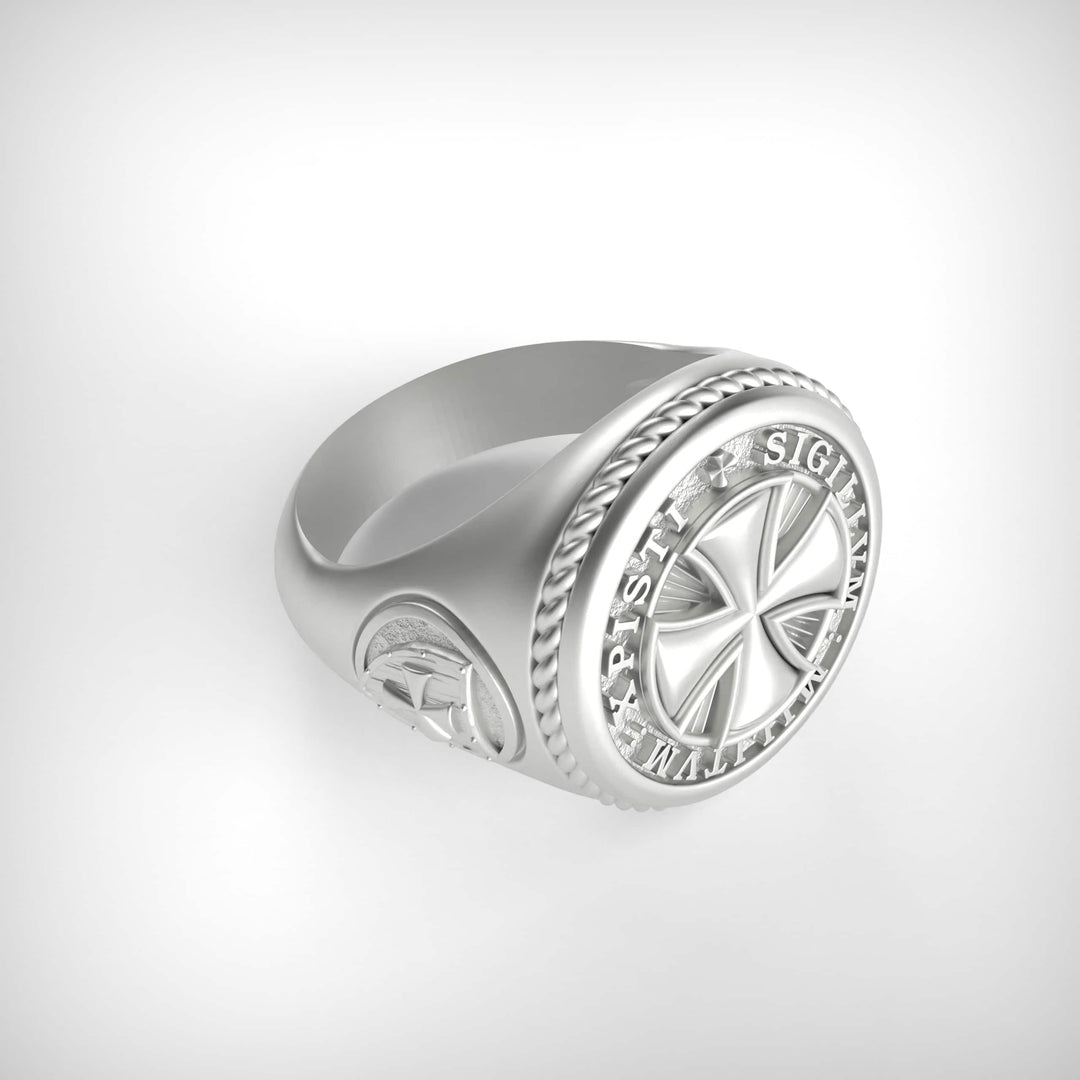 Templar Seal Signet Ring