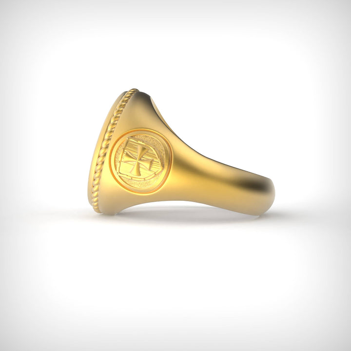 Templar Seal Signet Ring