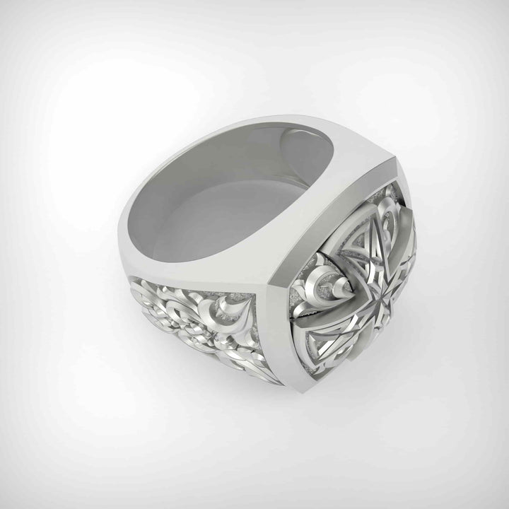 Iron Cross Sigil Ring