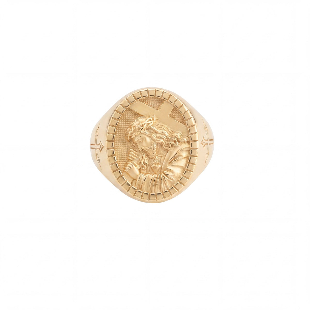 Savior Jesus Christ Signet Ring