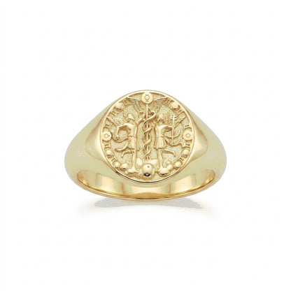 Gemini Zodiac Ring