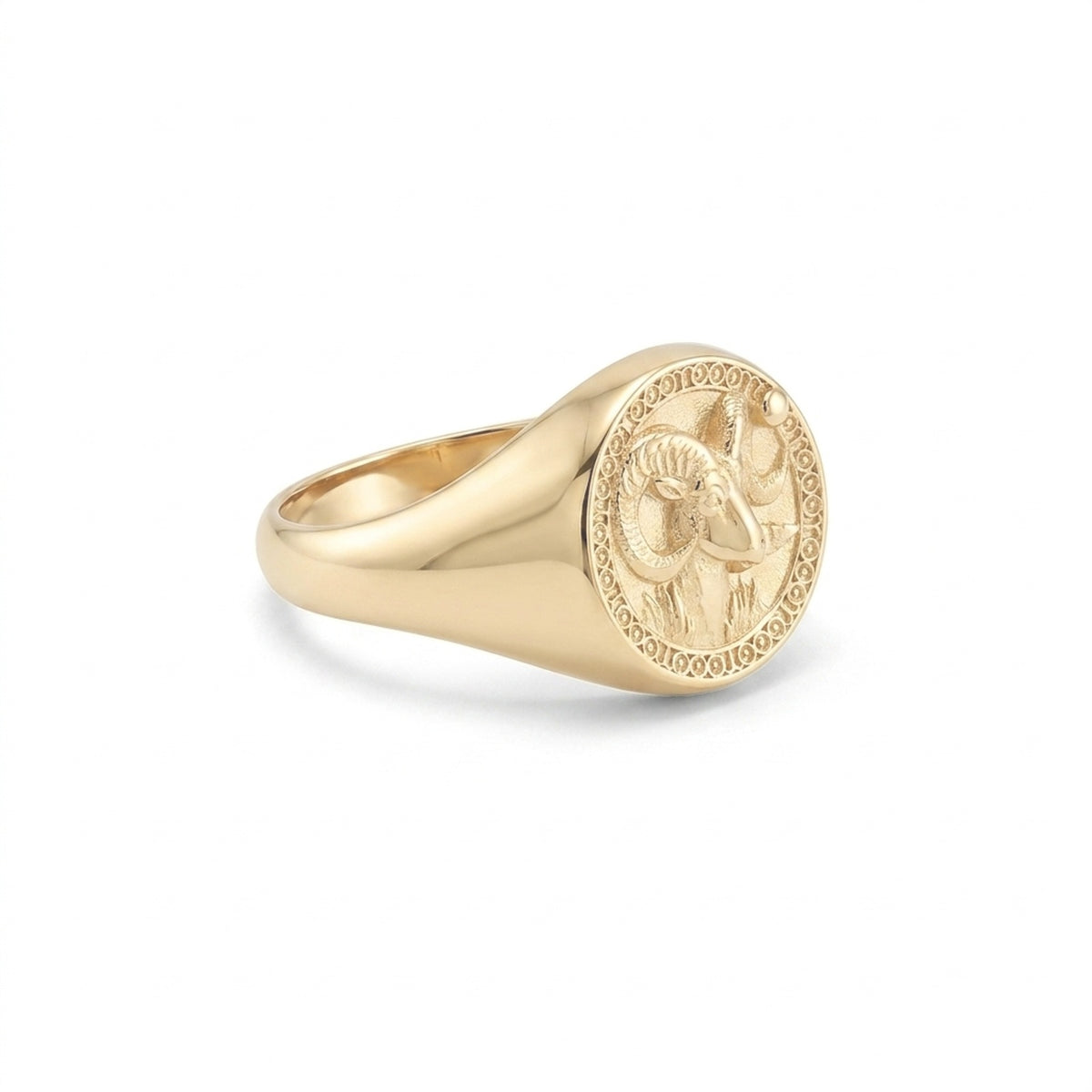 Aries Zodiac Ring