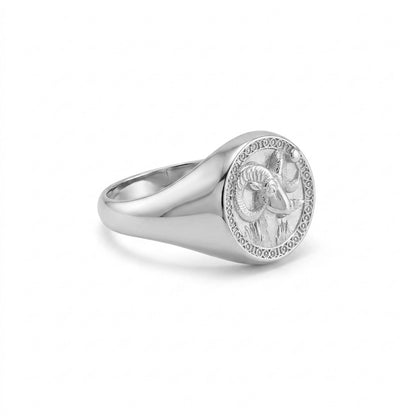 Aries Zodiac Ring
