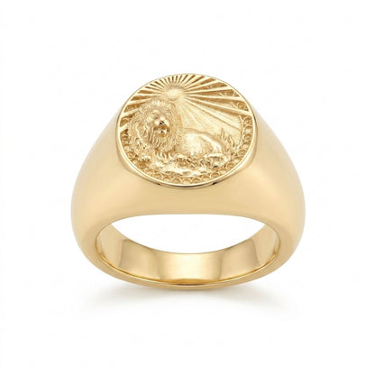 Leo Zodiac Ring