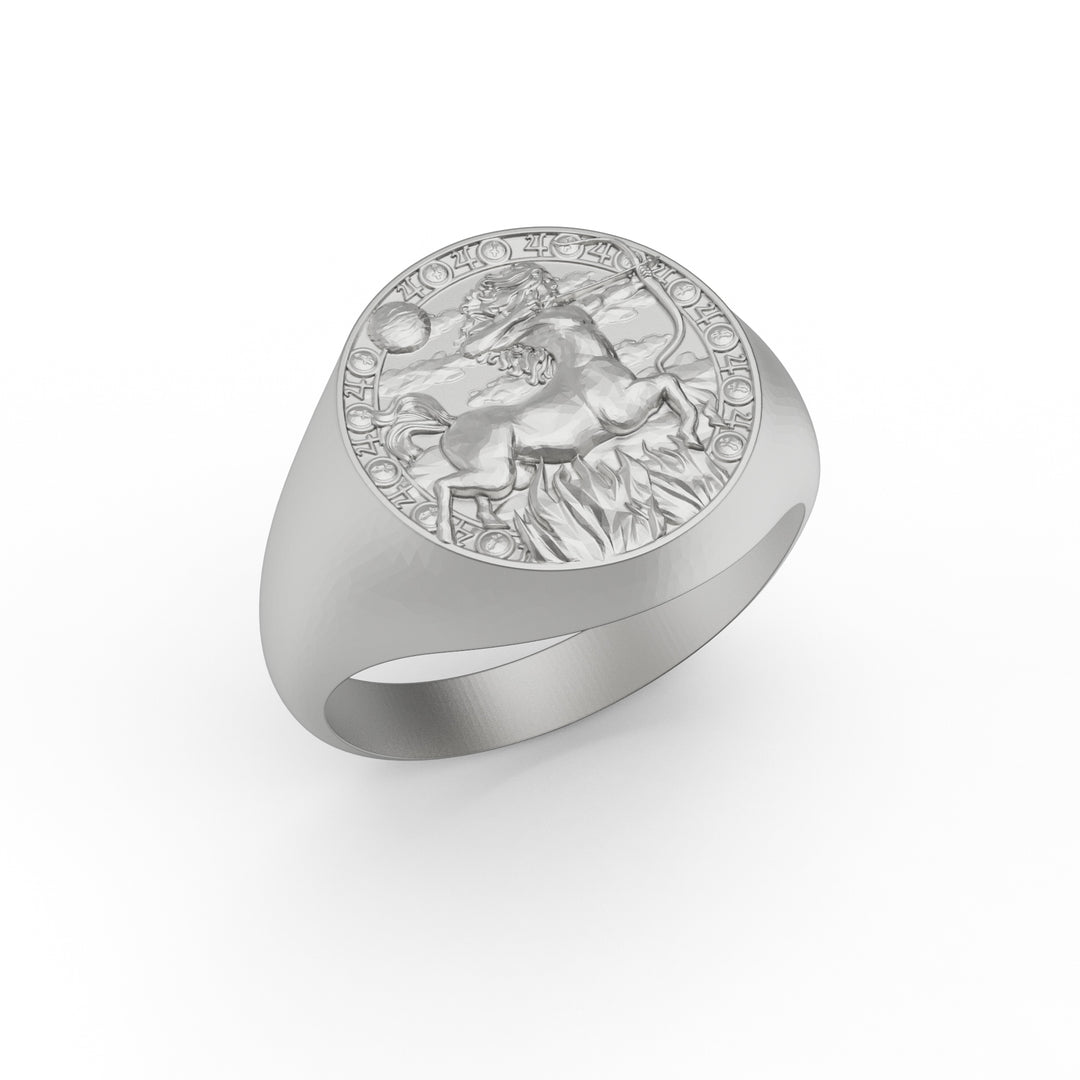 Sagittarius Zodiac Ring