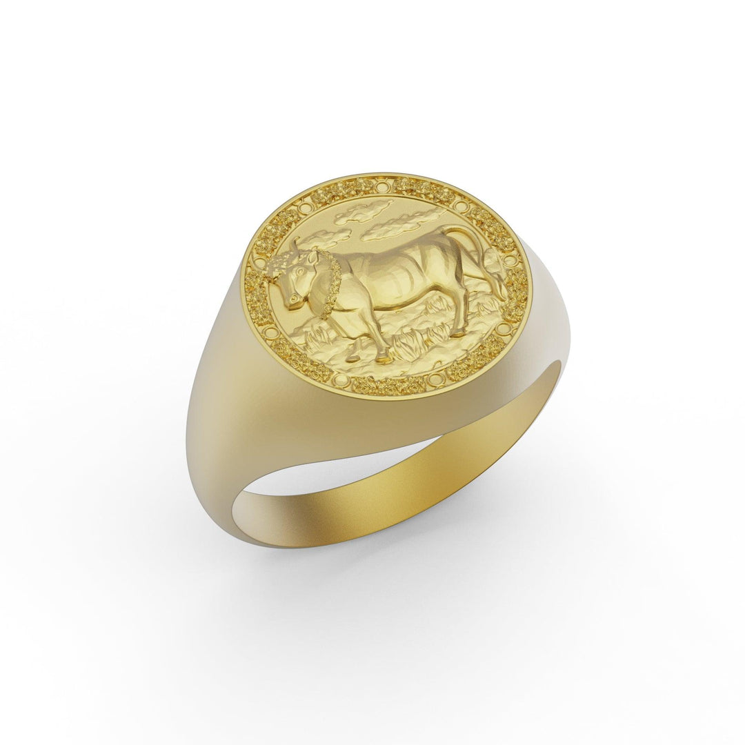 Taurus Zodiac Ring