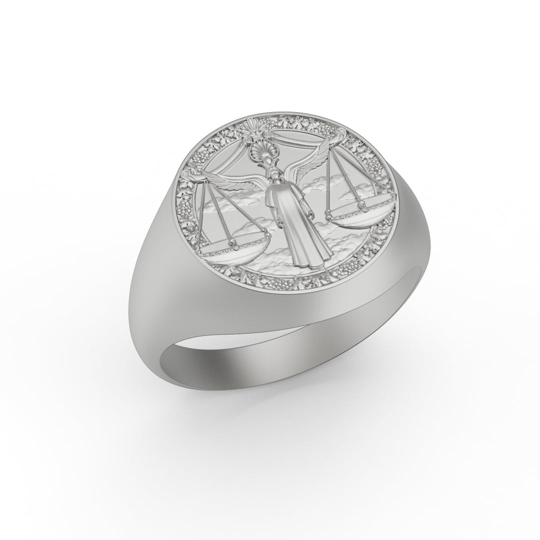 Libra Zodiac Ring