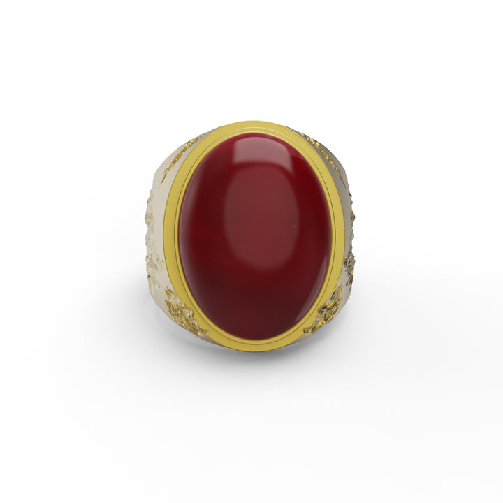 Worn Carnelian Ring