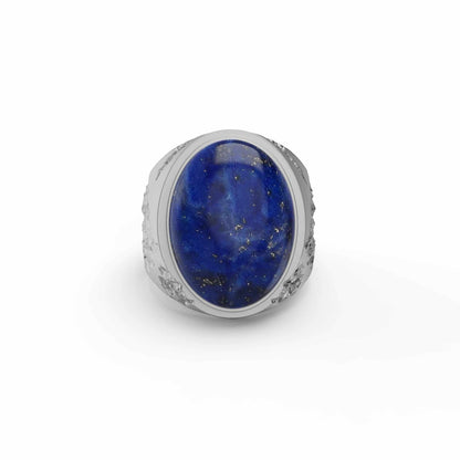 Worn Lapis Ring