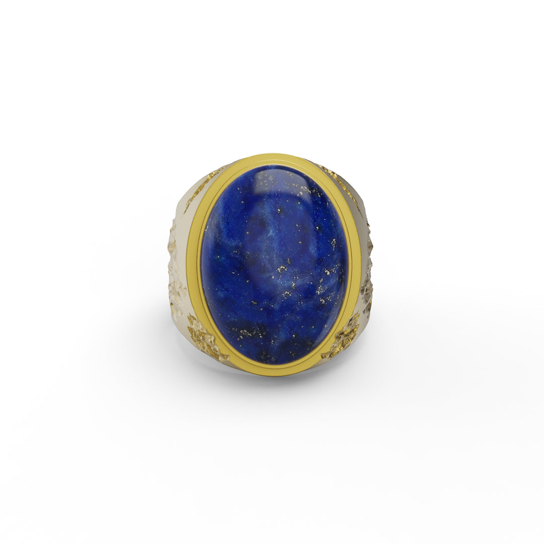 Worn Lapis Ring