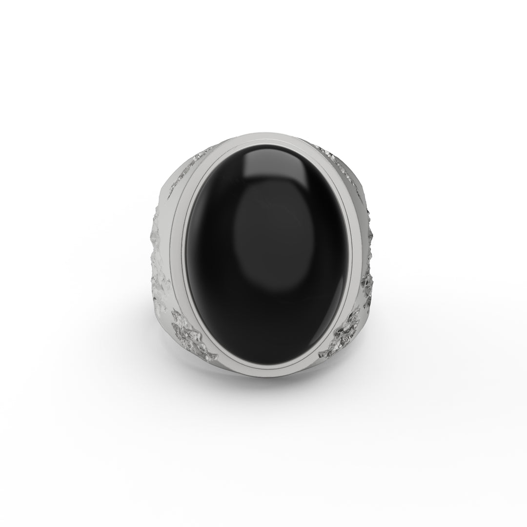 Worn Onyx Ring