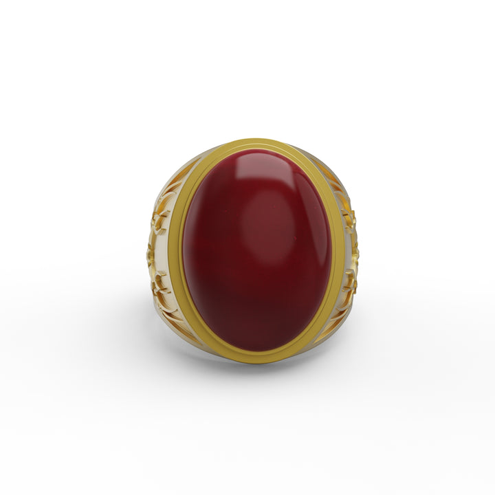 Buckhorn Carnelian Ring