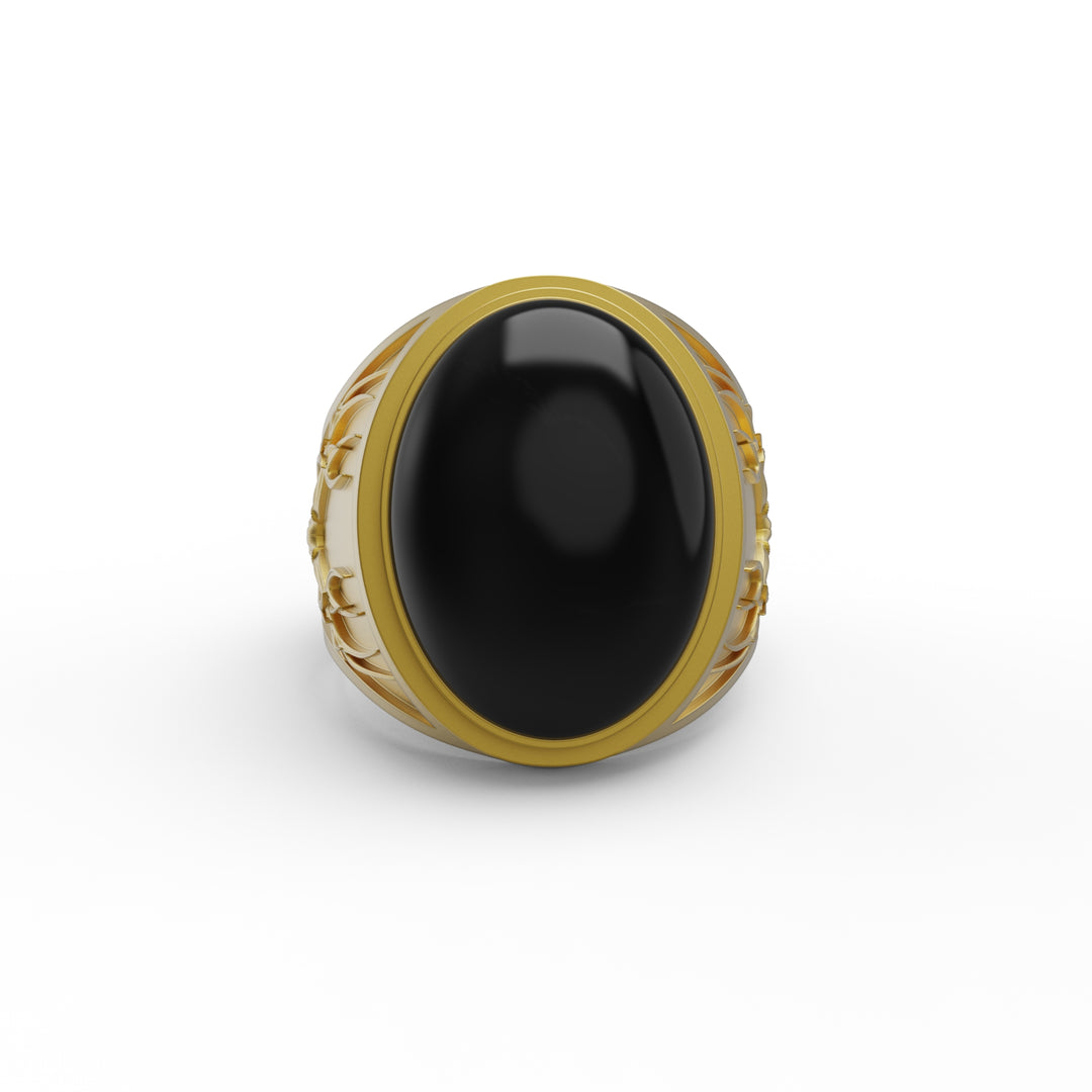 Buckhorn Onyx Ring