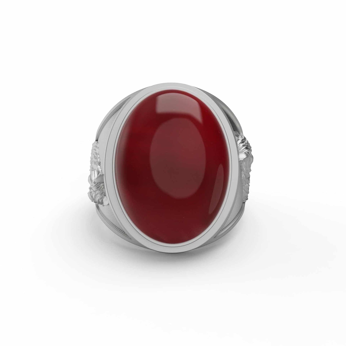 Horse Carnelian Ring