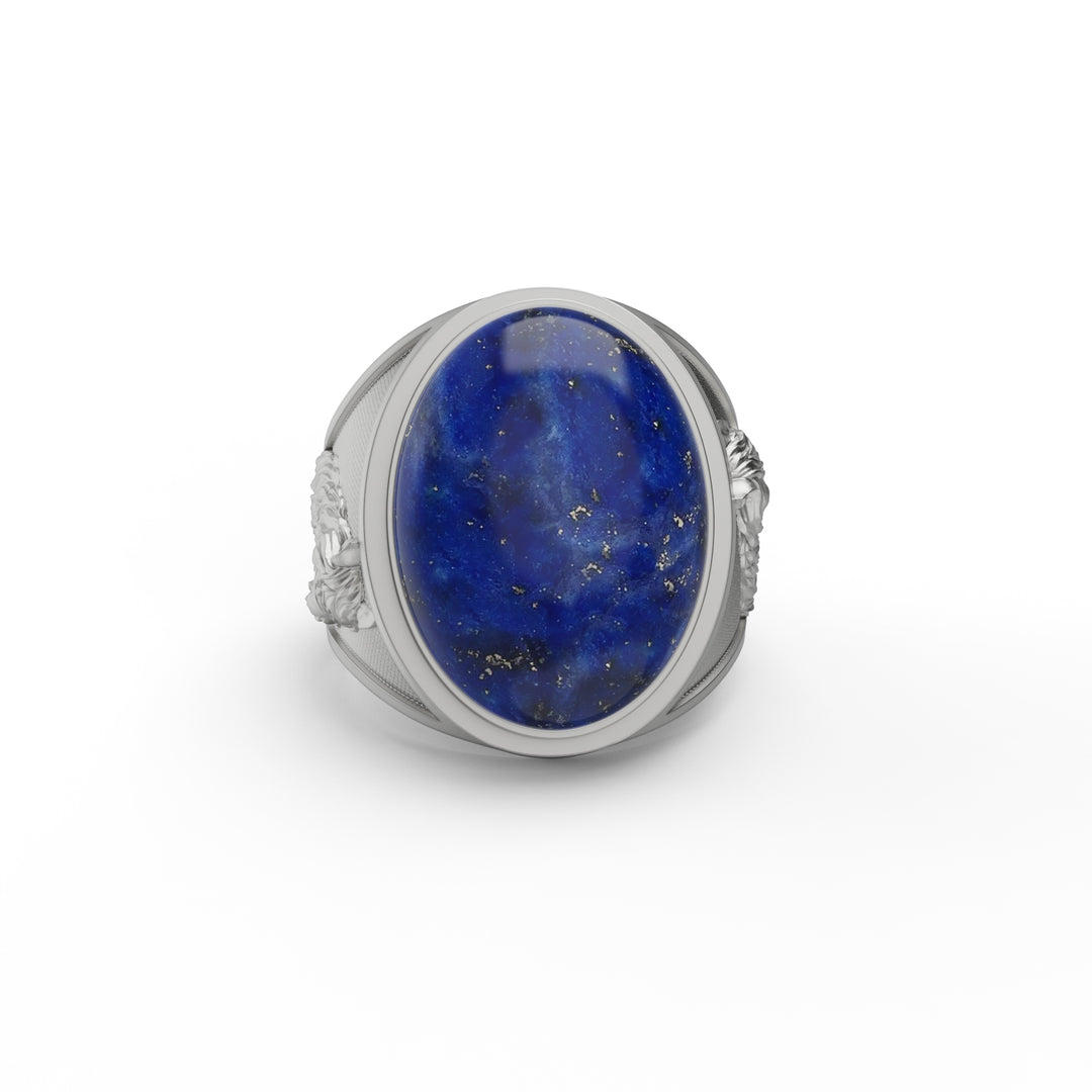 Horse Lapis Lazuli Ring