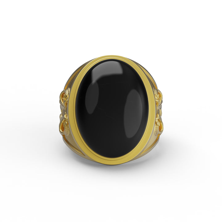 Dragons Onyx Ring