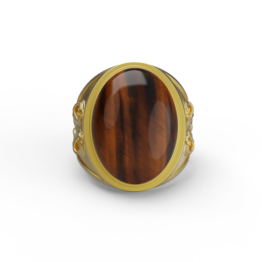 Dragons Tiger Eye Ring