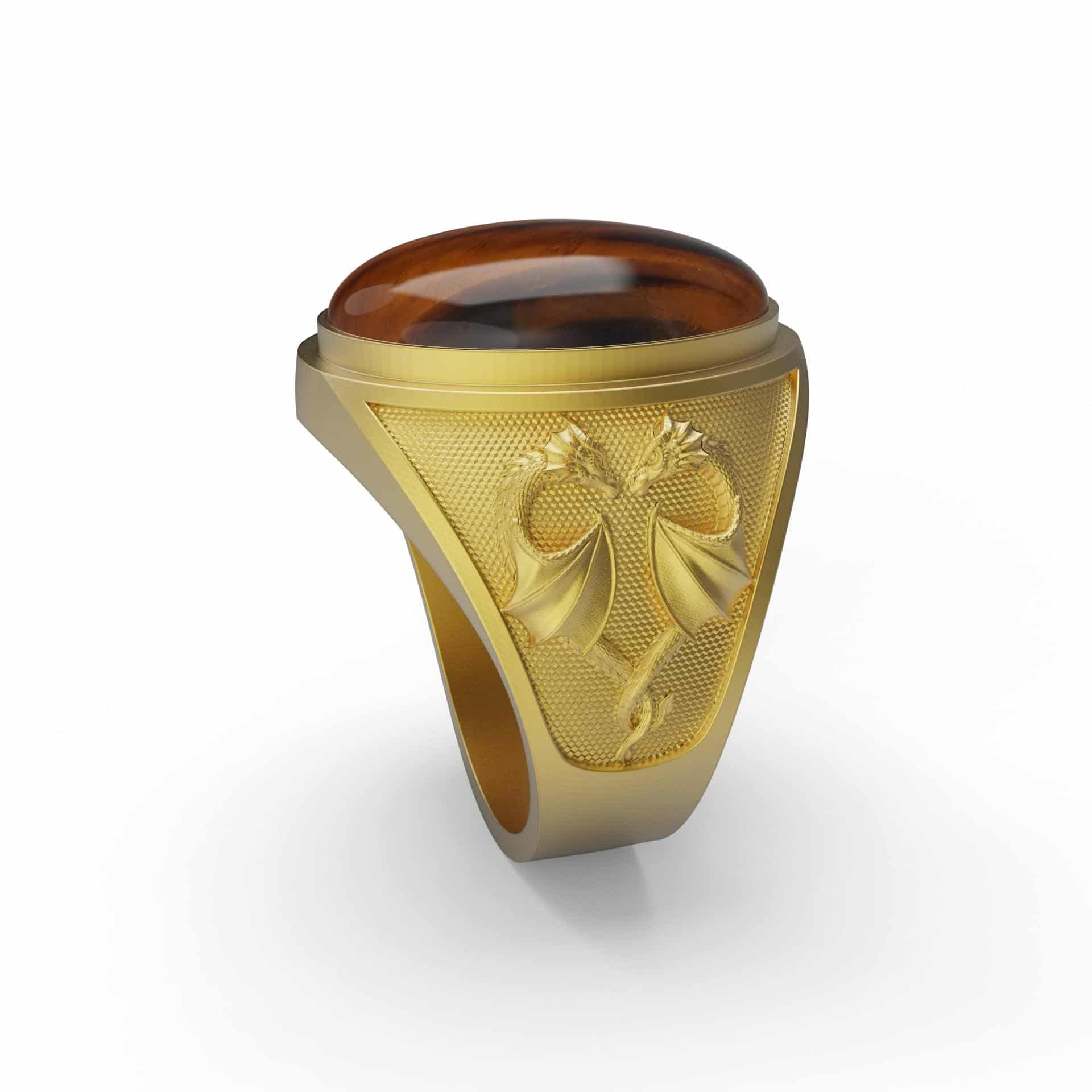 タカトムウッドCushionPendant Tiger Eye SIL Cushion Tiger Eye - Tom Wood Project Official Online Store