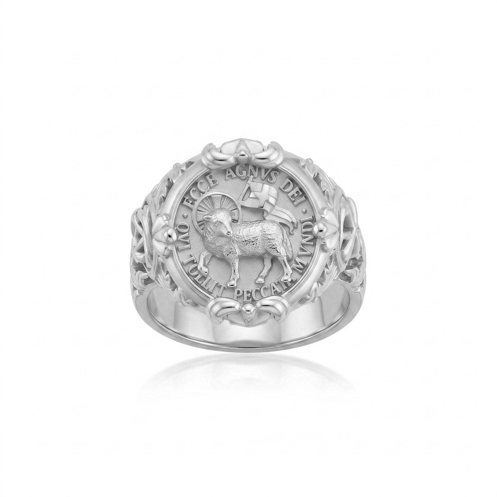 Lamb Of God Signet Ring - Agnus Dei – Theswaf