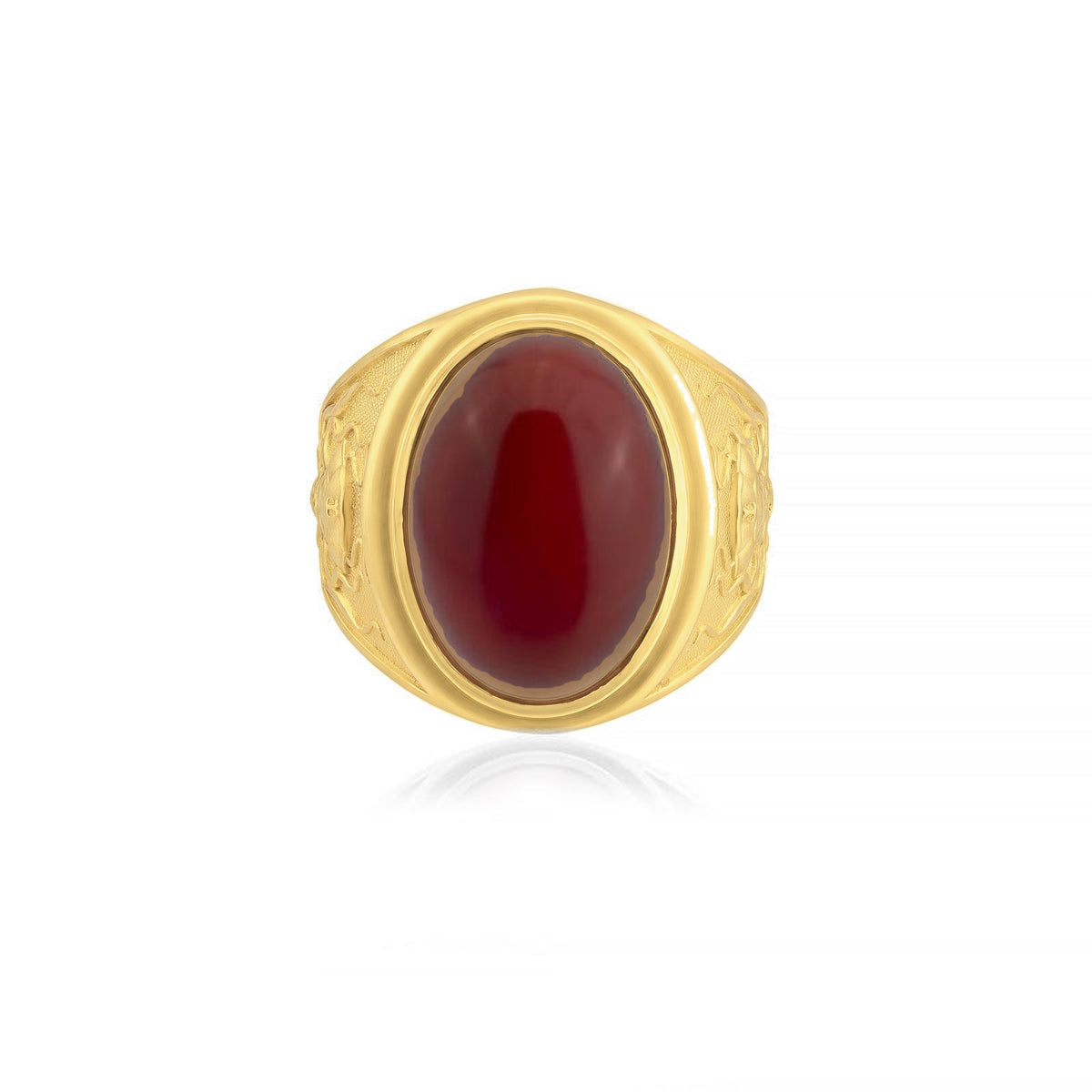 Pirate Octopus Carnelian Ring