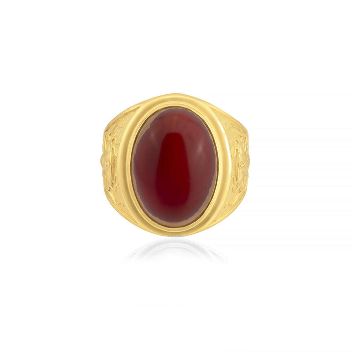 Pirate Octopus Carnelian Ring