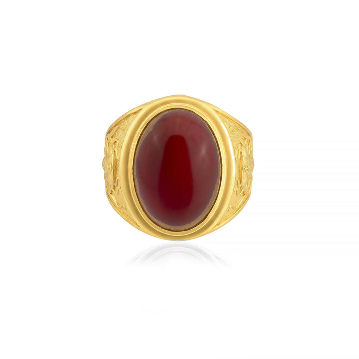 Pirate Octopus Carnelian Ring